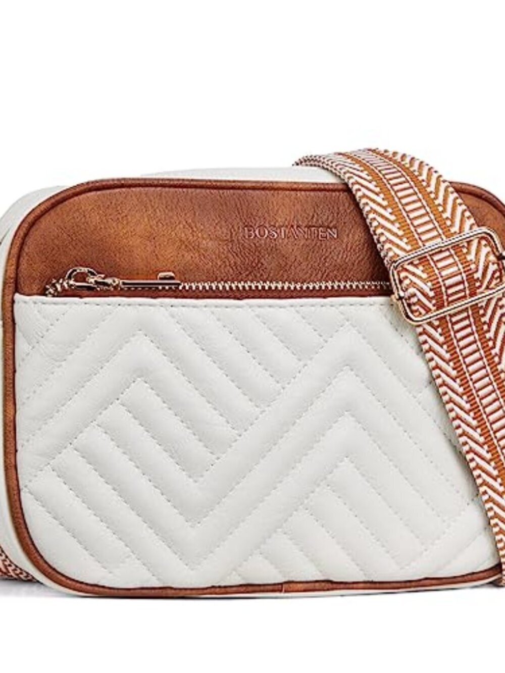 🆕 BOSTANTEN Crossbody Bags for Women Vegan Leather Quilted Purses Small